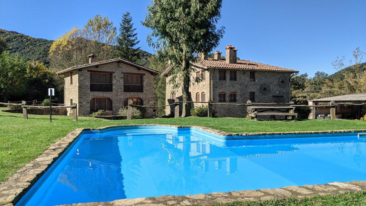 Ferienwohnung Mas El Carrer Santa Pau Exterior foto