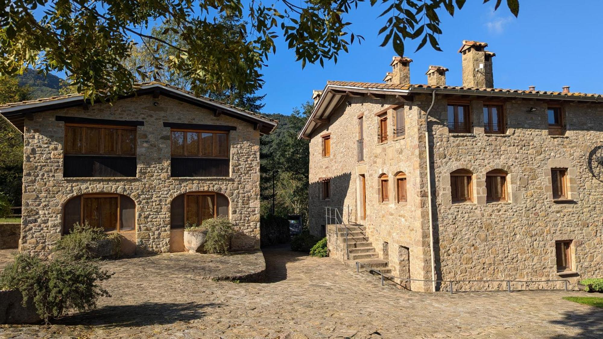 Ferienwohnung Mas El Carrer Santa Pau Exterior foto