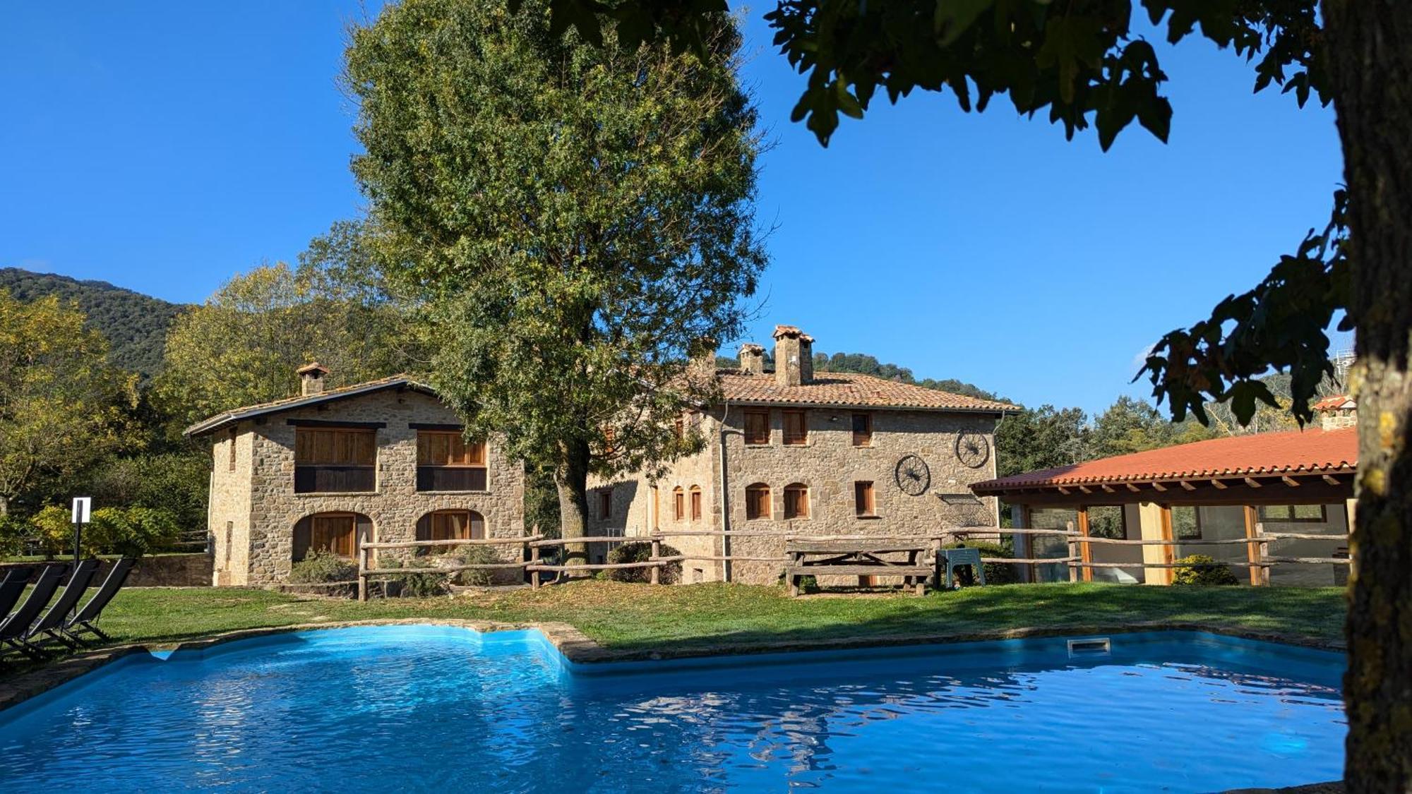 Ferienwohnung Mas El Carrer Santa Pau Exterior foto